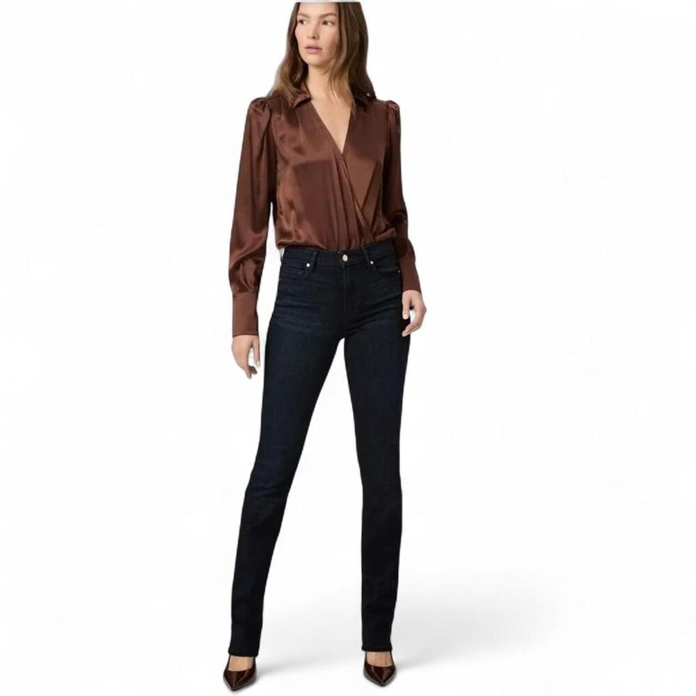 Paige Women's Navy and Black Jeans